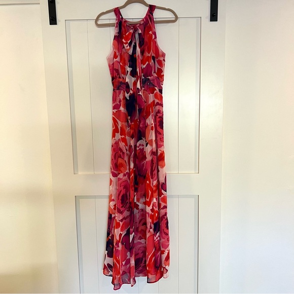 Eliza J Floral Halter Neck Maxi Dress - Picture 4 of 4